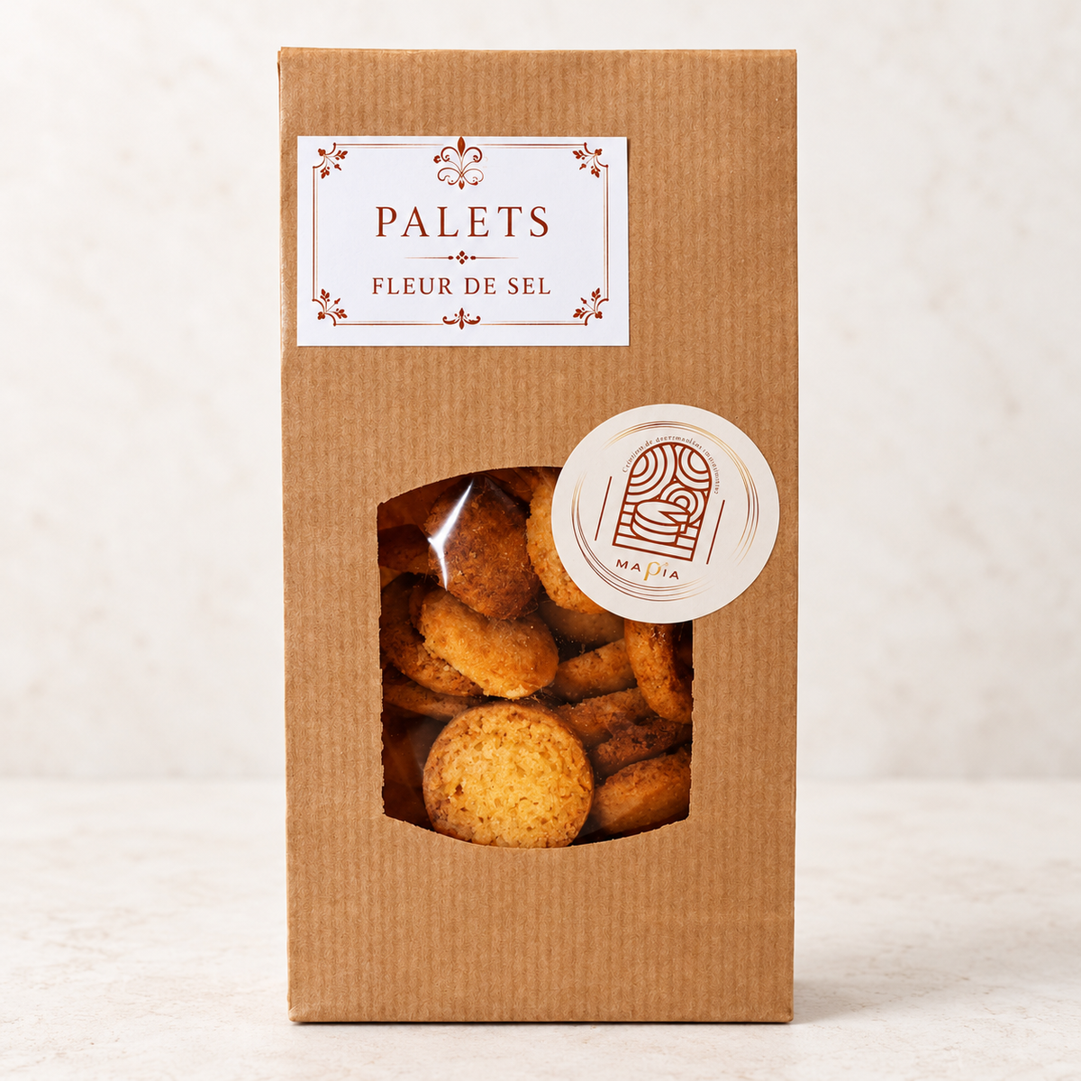 Palets à la fleur de sel